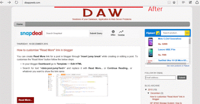 How to reduce space above the Title in Blogger 3